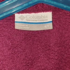Columbia toddler purple sweater